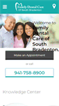Mobile Screenshot of familydentalcaresouthbradenton.com